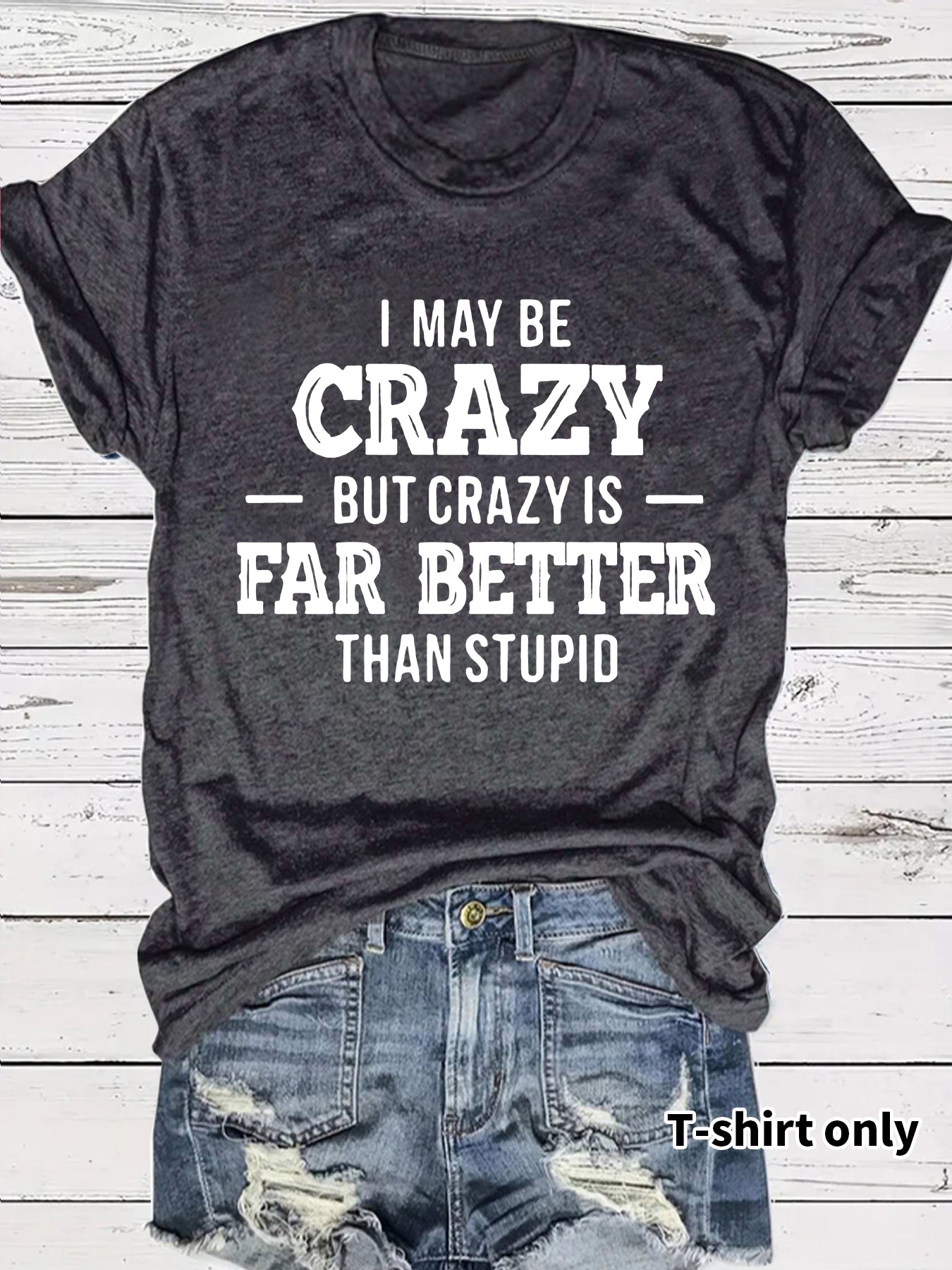Casual Short Sleeve Rayon T-shirt With Printing, Comfortable Women's Top - view 2