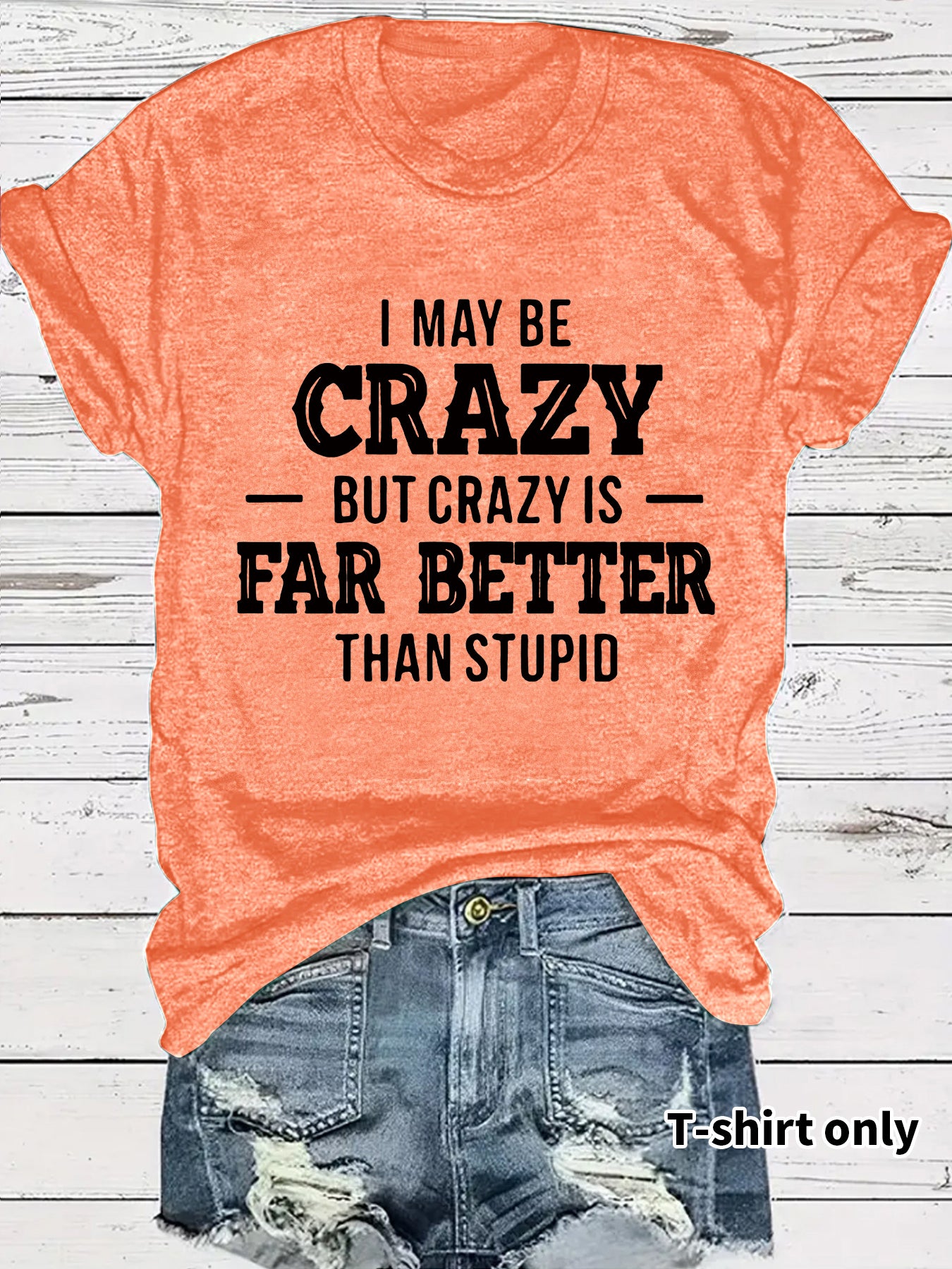 Casual Short Sleeve Rayon T-shirt With Printing, Comfortable Women's Top - view 6