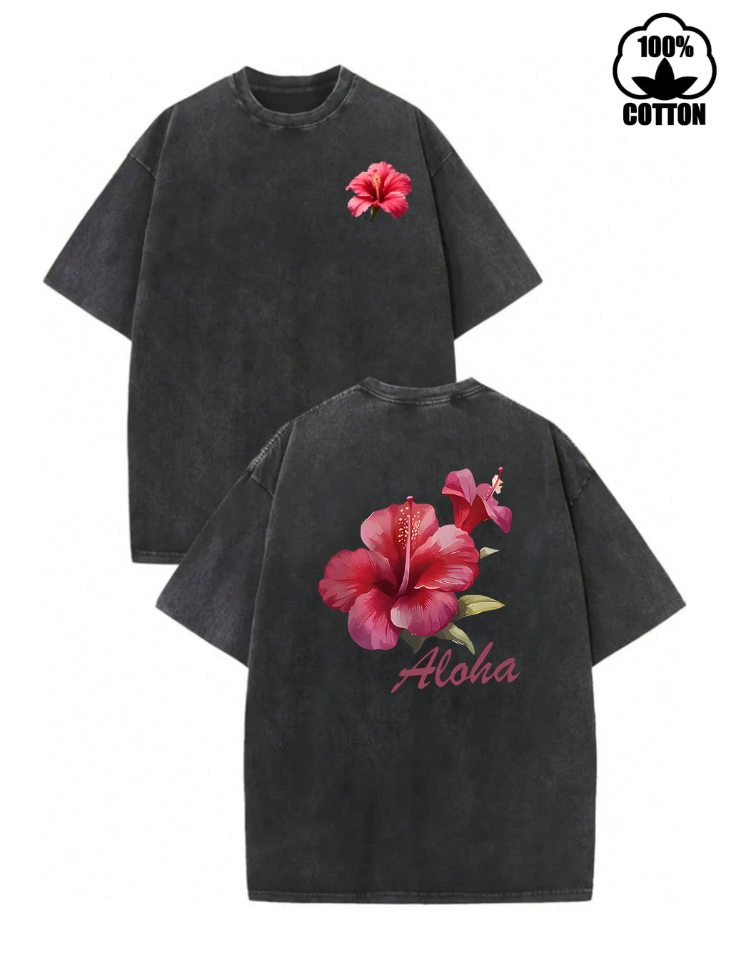 Casual Short Sleeve Cotton T-shirt With Letter Printing, Comfortable And Stylish Women's Top - view 2