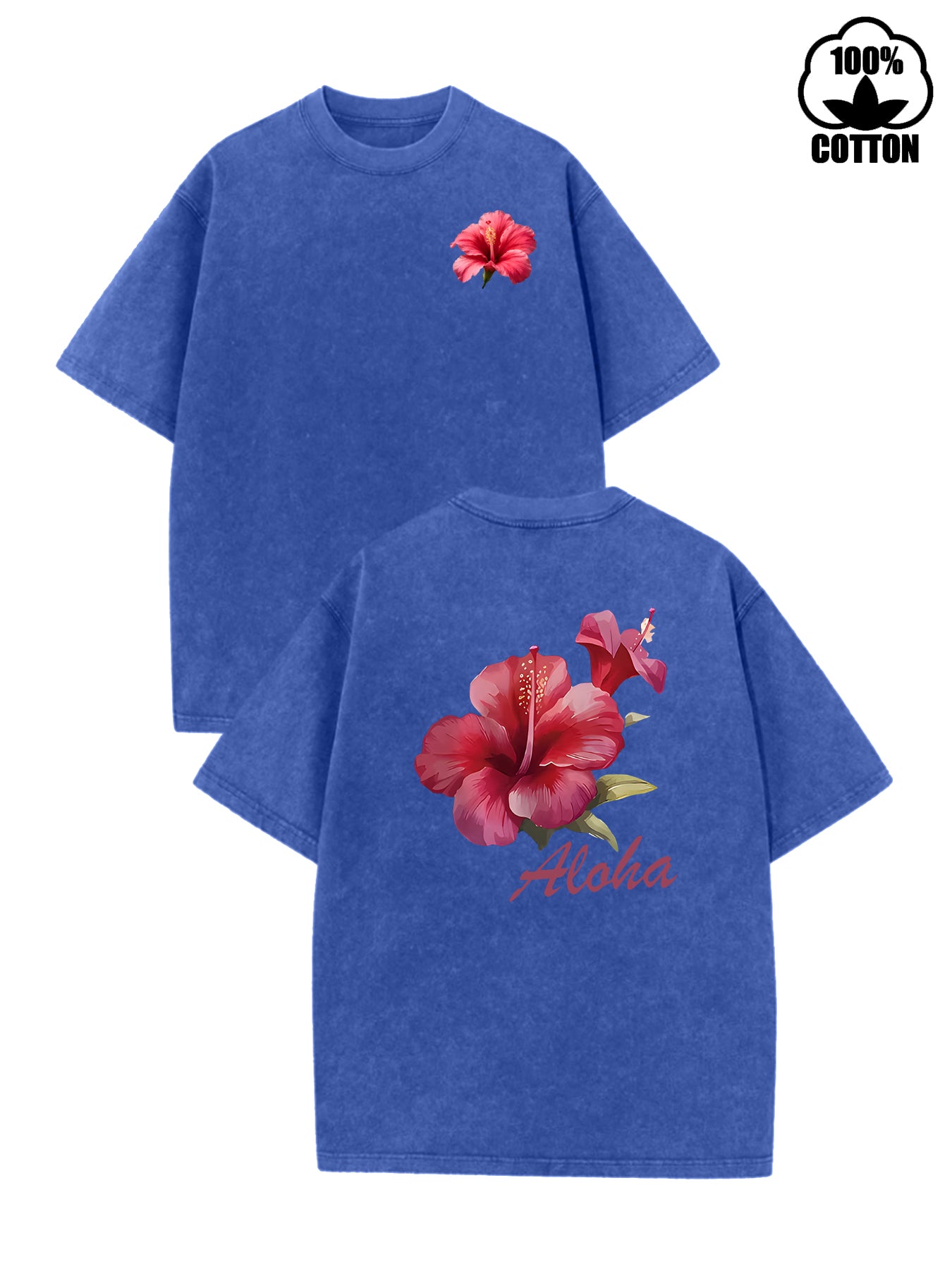 Casual Short Sleeve Cotton T-shirt With Letter Printing, Comfortable And Stylish Women's Top - front view