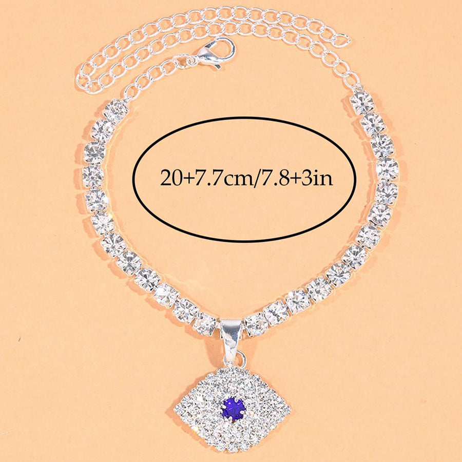 Electroplated Copper Anklet Featuring Eye Pattern - view 6