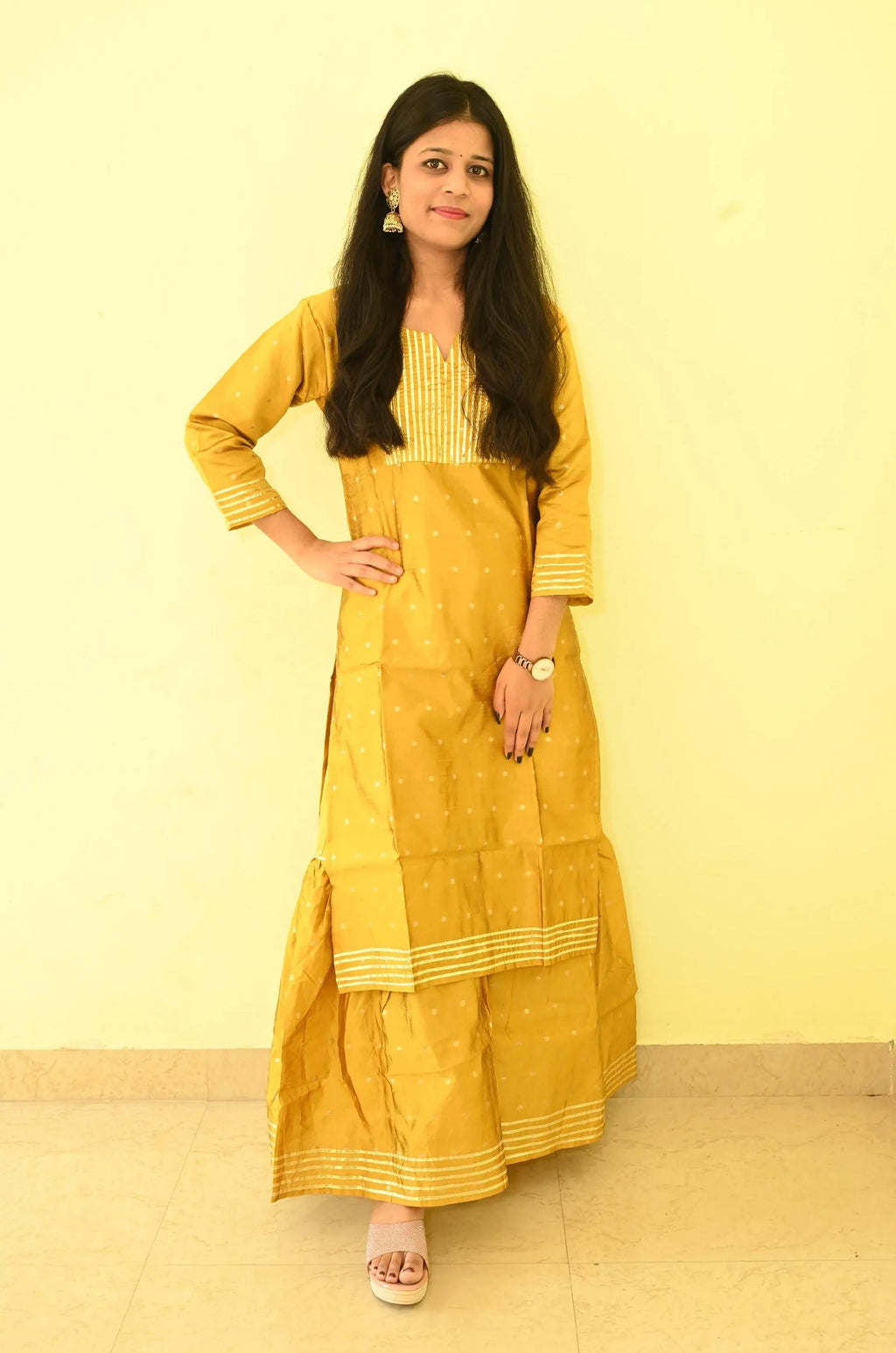 Embroidery Sharara