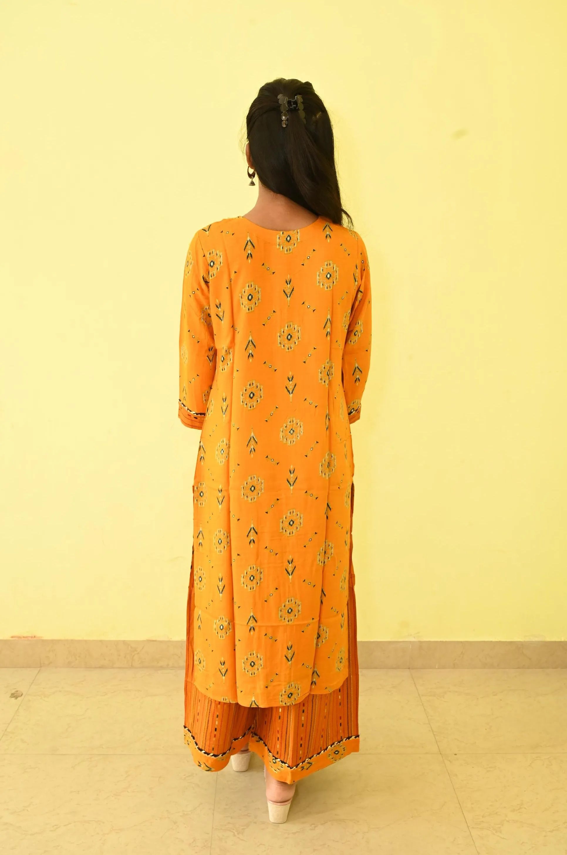 Dollar print kurti and Pallazzo