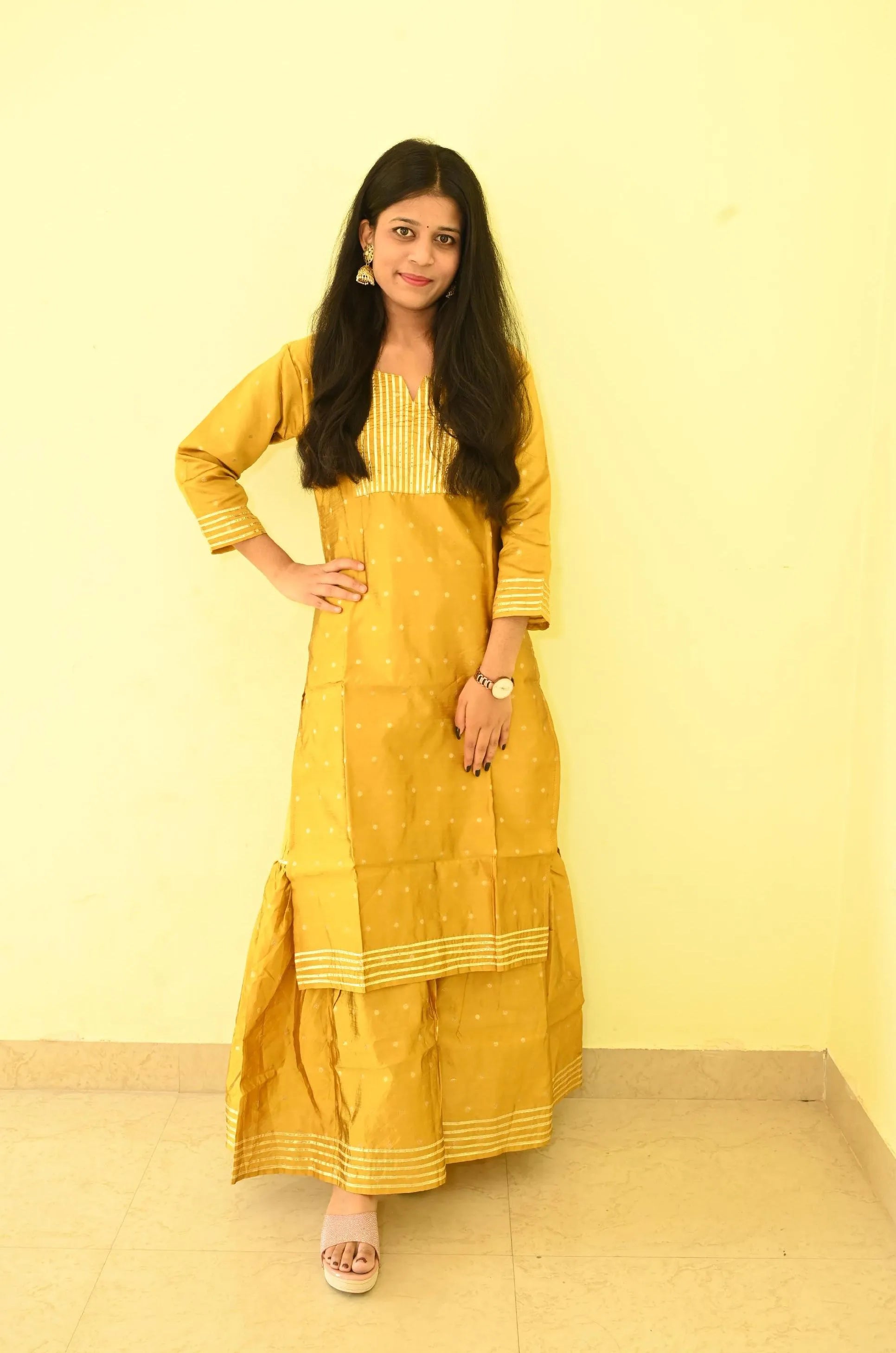 Embroidery Sharara