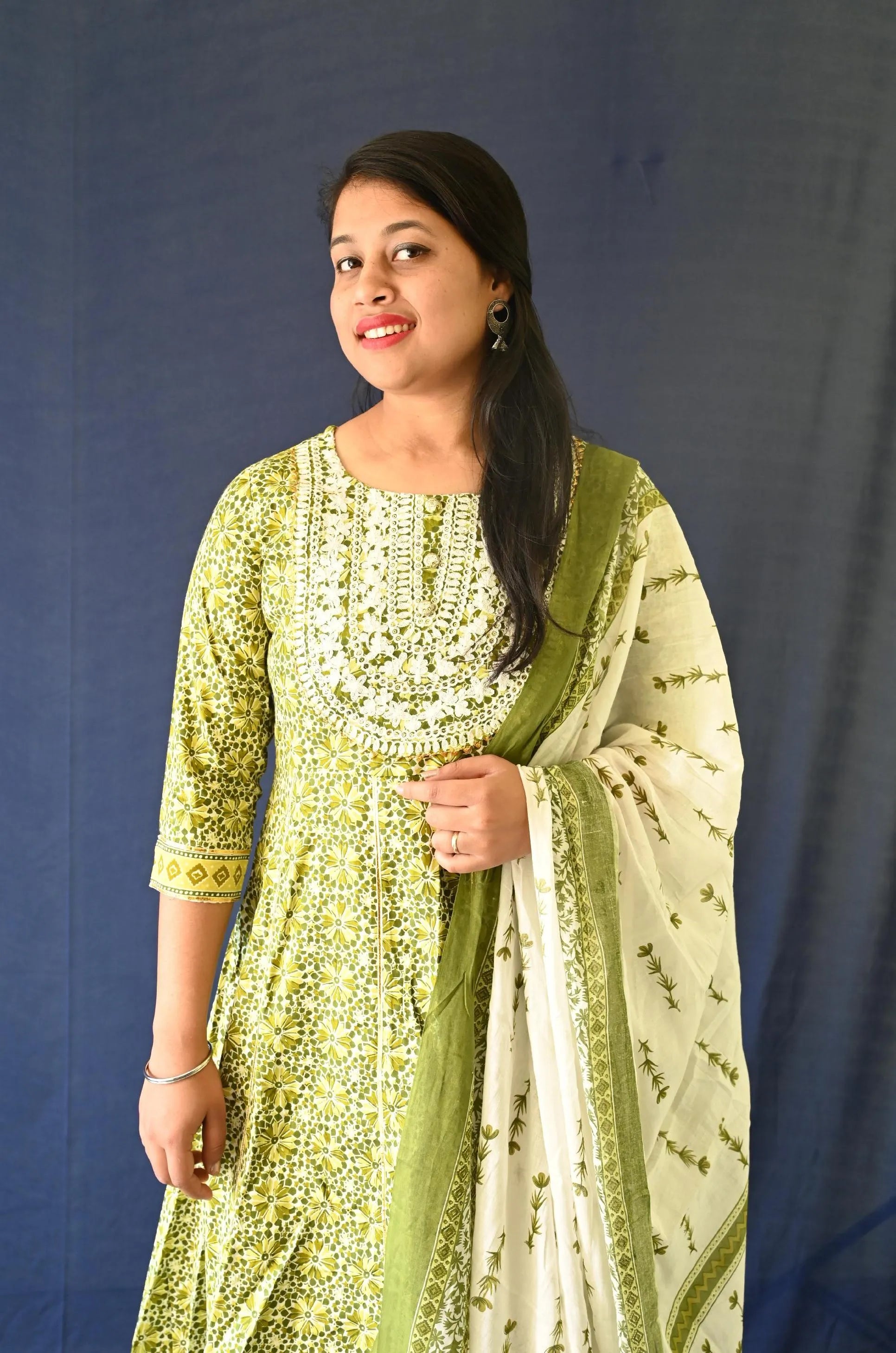 Greenberry suit set with Dupatta
