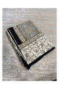Southloom Kerala Cotton Saree with Block Prints Across Body Style 1