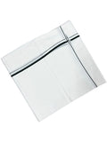 Southloom Pure White Cotton Double Mundu with Green Puliyilakkara