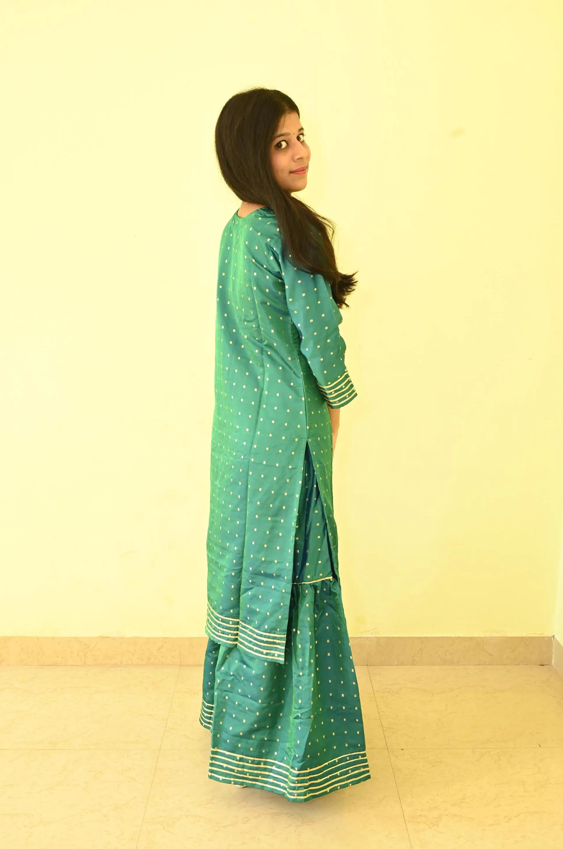 Embroidery Sharara