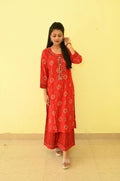Dollar print kurti and Pallazzo