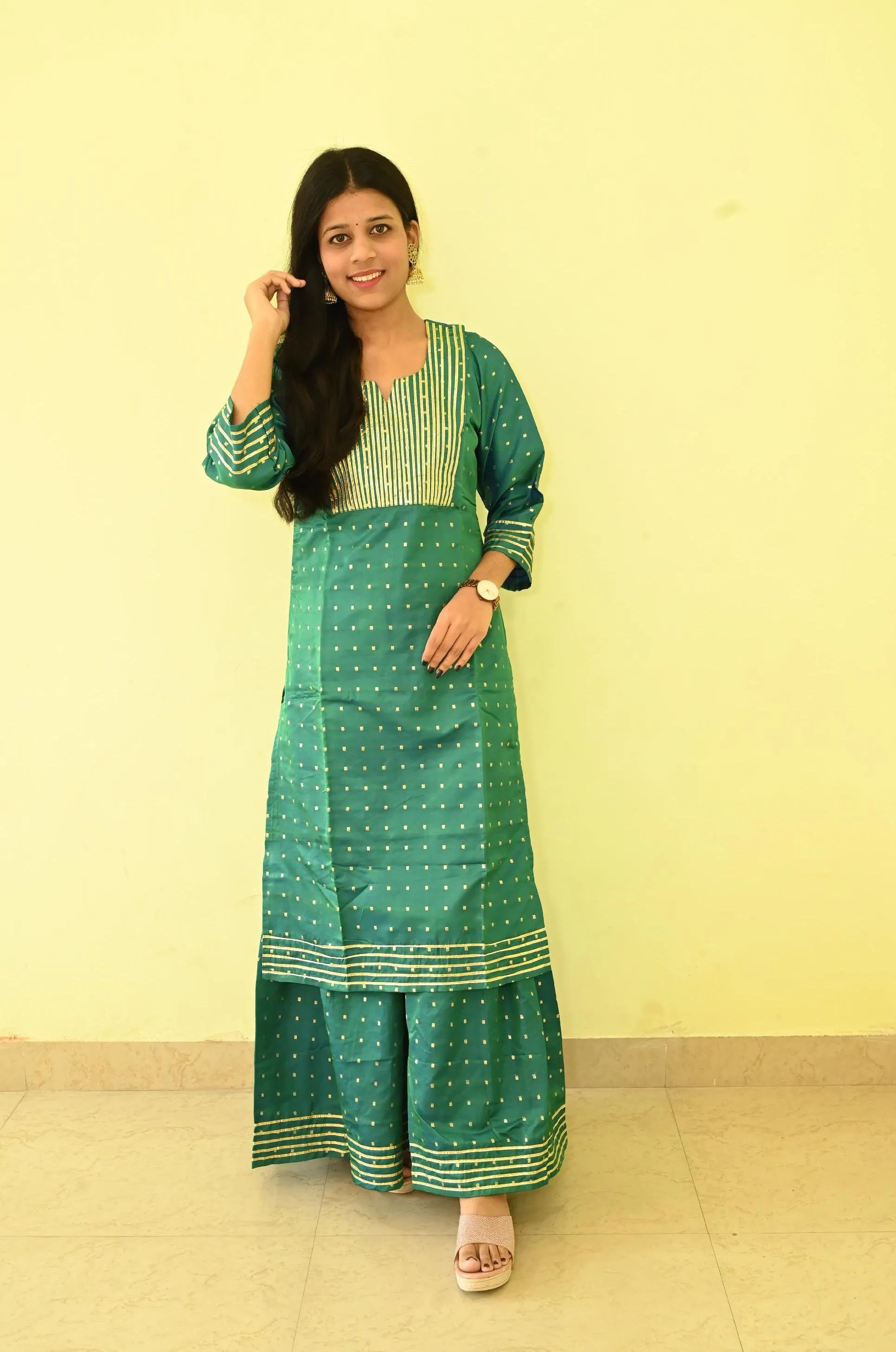 Embroidery Sharara
