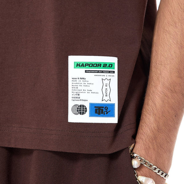 Kapoor 2.0 Logo Tee (Brown)